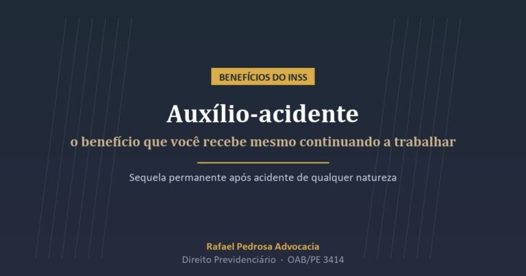 Capa do artigo sobre auxílio-acidente