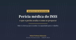 Capa do artigo sobre a perícia médica do INSS